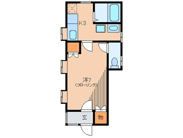 栗原邸の物件間取画像